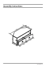 Предварительный просмотр 17 страницы Dunelm Fulton Corner TV Unit Instructions Manual