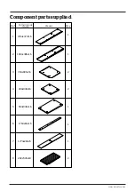 Preview for 3 page of Dunelm Georgi Extra Wide TV Unit Instructions Manual