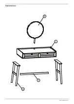 Предварительный просмотр 5 страницы Dunelm Indi Dressing Table Assembly Instructions Manual