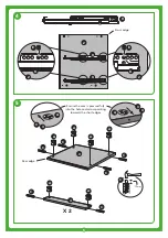 Предварительный просмотр 5 страницы Dunelm INDIANA 30151829 Assembly Instructions Manual