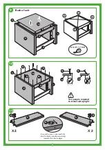 Предварительный просмотр 7 страницы Dunelm INDIANA 30151829 Assembly Instructions Manual