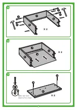 Предварительный просмотр 8 страницы Dunelm INDIANA 30151829 Assembly Instructions Manual