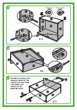 Предварительный просмотр 9 страницы Dunelm INDIANA 30151829 Assembly Instructions Manual