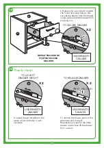 Предварительный просмотр 11 страницы Dunelm INDIANA 30151829 Assembly Instructions Manual