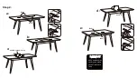 Предварительный просмотр 4 страницы Dunelm Kendall Extendable Dining Table Instructions