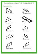 Preview for 5 page of Dunelm Lynton Triple Wardrobe Manual