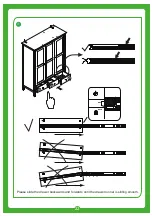 Preview for 23 page of Dunelm Lynton Triple Wardrobe Manual