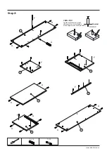 Предварительный просмотр 7 страницы Dunelm Oliver Wide TV Unit Instructions Manual