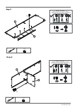 Предварительный просмотр 8 страницы Dunelm Oliver Wide TV Unit Instructions Manual