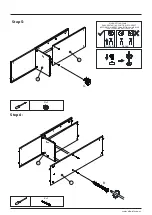 Предварительный просмотр 9 страницы Dunelm Oliver Wide TV Unit Instructions Manual