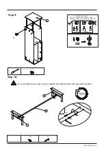 Предварительный просмотр 11 страницы Dunelm Oliver Wide TV Unit Instructions Manual