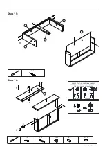 Предварительный просмотр 14 страницы Dunelm Oliver Wide TV Unit Instructions Manual