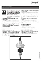 Предварительный просмотр 20 страницы Dungs 279042 Instruction Manual