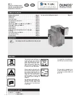 Предварительный просмотр 1 страницы Dungs EMP-5 Installation Instruction