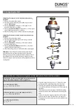 Preview for 30 page of Dungs FRM-NOC 100025 HD Instruction Manual