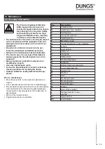 Предварительный просмотр 44 страницы Dungs FRM-NOC 100025 HD Instruction Manual