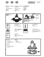 Dungs FRSBV Operation And Assembly Instructions предпросмотр