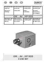 Preview for 1 page of Dungs GW 2000 A4 Instructions Manual