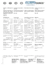 Предварительный просмотр 1 страницы Dungs hiltbrand DGAI. 69F Customer'S Operating And Assembly Instructions