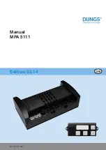 Предварительный просмотр 1 страницы Dungs MPA 5111 Manual