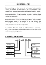 Предварительный просмотр 3 страницы Dunham-Bush ACXi 165-5SP-LN Installation, Operation And Maintenance Manual