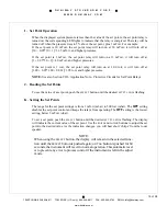 Preview for 15 page of DUNIWAY Stockroom Terranova 906A Instruction Manual