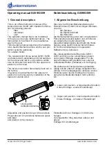 Preview for 2 page of dunkermotoren 889250 Operating Manual