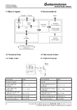 Preview for 22 page of dunkermotoren BGE 3508/6005 Instruction Manual