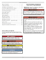 Preview for 4 page of Dunkirk WPSB SERIES II Operation & Maintenance Manual