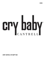 Dunlop JERRY CANTRELL CRY BABY Manual preview