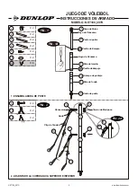 Preview for 8 page of Dunlop NET100 097D Assembly Instructions Manual