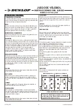 Preview for 12 page of Dunlop NET100 097D Assembly Instructions Manual