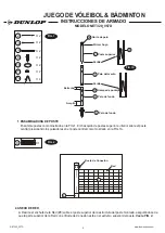 Preview for 8 page of Dunlop NET320_057D Assembly Instructions Manual