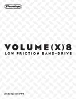 Dunlop VOLUME (X)8 All-In-One Quick Start Manual preview