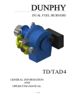 Preview for 1 page of dunphy TAD4 Operating Manual