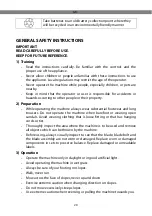 Предварительный просмотр 22 страницы Dunsch DU10040-38C3 Original Instructions Manual