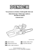 Preview for 1 page of Dunsch DU30040-30CTF Original Instructions Manual