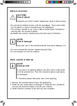 Preview for 21 page of Duo Collection GAME-ROCKER MH-M-20 Original Instructions Manual