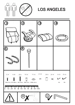 Предварительный просмотр 3 страницы Duo Collection LOS ANGELES 4336716413 Assembly Instructions