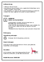 Preview for 13 page of Duo Collection Saskatoon 20401500 Original Instructions Manual