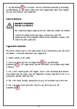 Preview for 22 page of Duo Collection Saskatoon 20401500 Original Instructions Manual