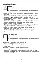 Preview for 64 page of Duo Collection Saskatoon 20401500 Original Instructions Manual