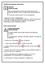 Preview for 76 page of Duo Collection Saskatoon 20401500 Original Instructions Manual