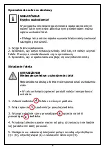 Preview for 98 page of Duo Collection Saskatoon 20401500 Original Instructions Manual