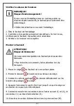 Preview for 120 page of Duo Collection Saskatoon 20401500 Original Instructions Manual