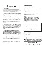 Предварительный просмотр 5 страницы DUO-FAST DF150S-TC Operating Manual And Schematic