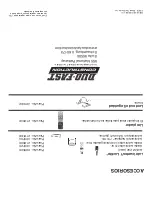 Предварительный просмотр 17 страницы DUO-FAST DF150S-TC Operating Manual And Schematic