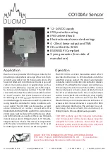 Duomo CO100Ar Manual предпросмотр