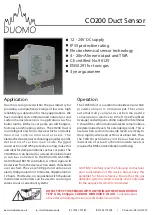 Duomo CO200 Manual preview