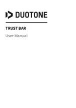 DUOTONE TRUST BAR User Manual preview